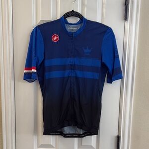 Violet Crown Blue Cycling Shirt